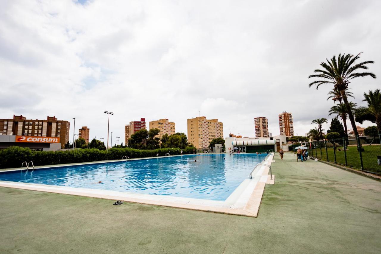 Modern Studio With See And City View Benidorm Exterior photo