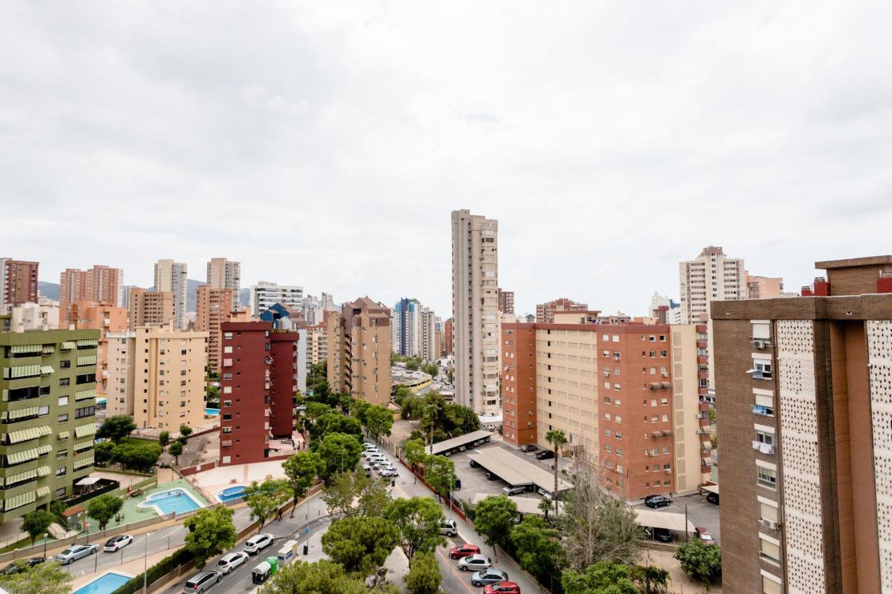Modern Studio With See And City View Benidorm Exterior photo